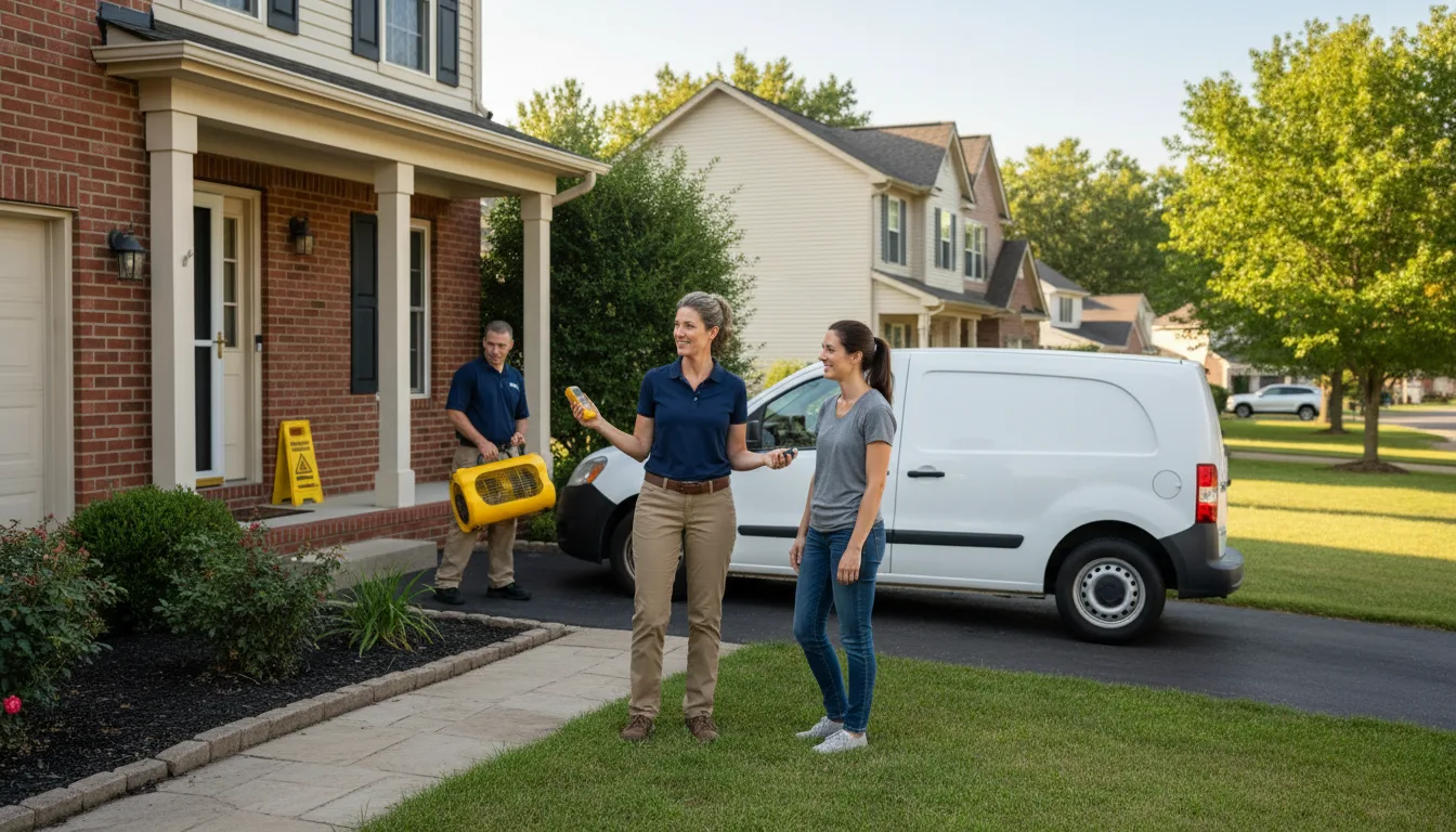 Residential water damage restoration in Manitou Springs, CO